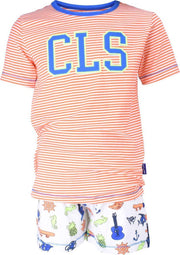 Claesen's pyjama shortje Fantasy Stripes maat 128-134