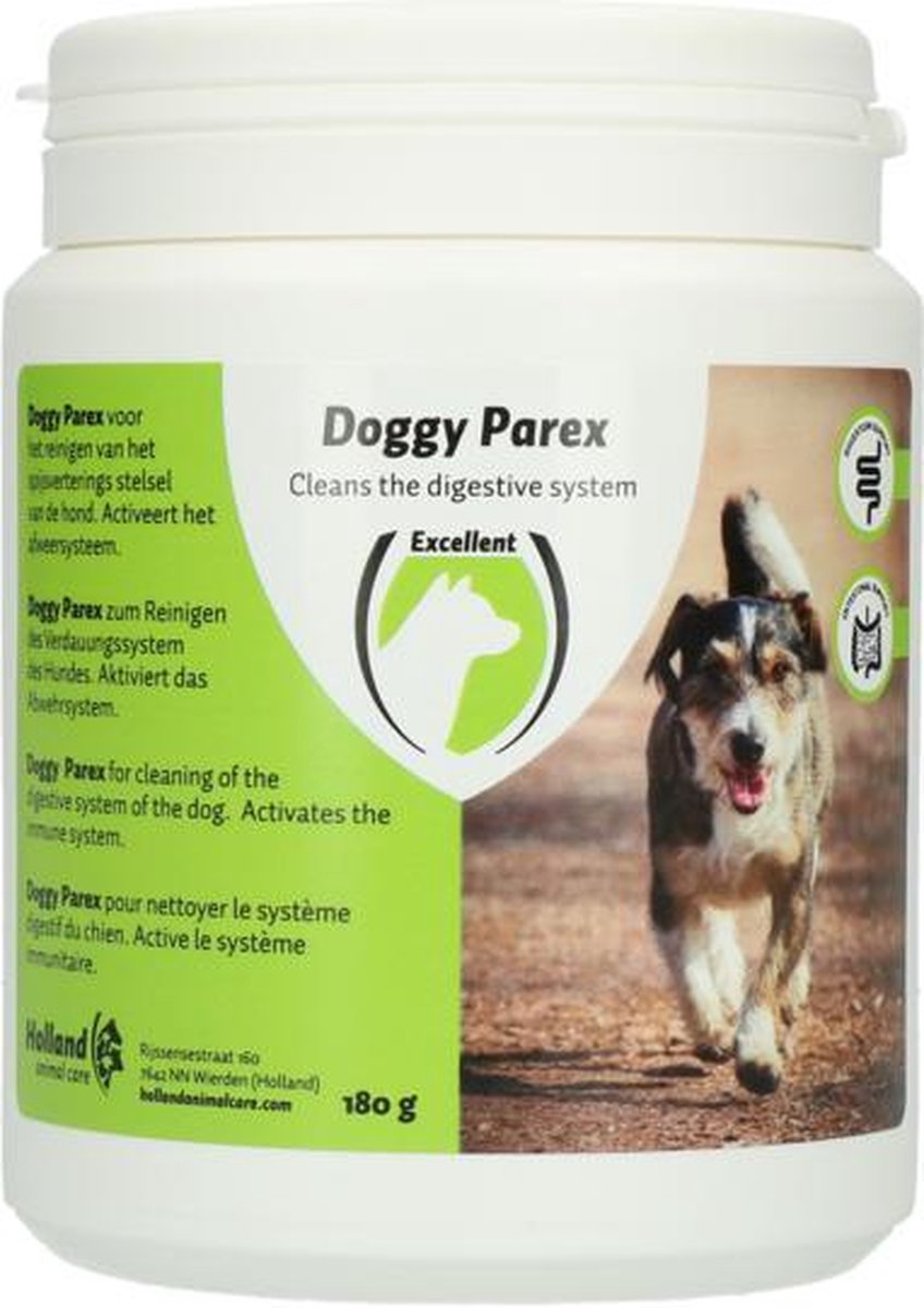 RelaxPets - Excellent - Doggy Parex - Small - 100% natuurlijk - Gezonde Maag- en Darmflora - 180 gram