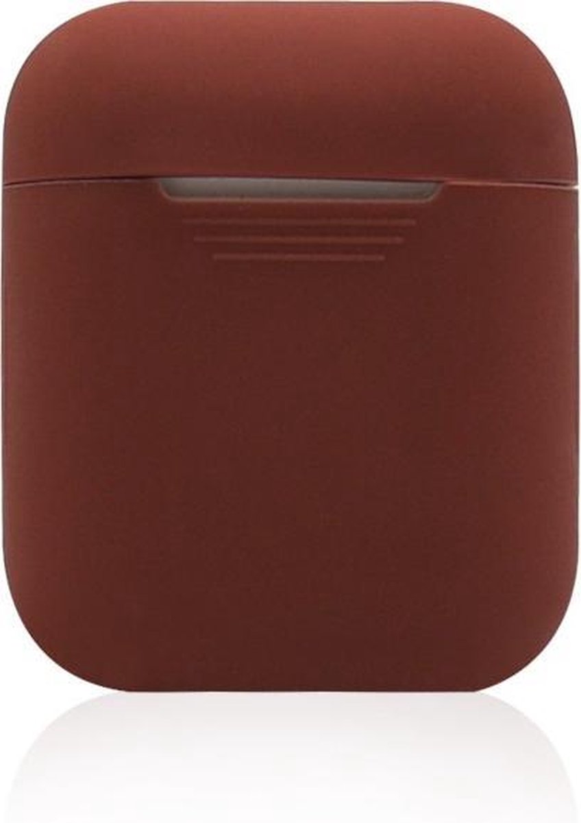 Bescherm Hoesje Cover voor Apple AirPods Case - Bruin