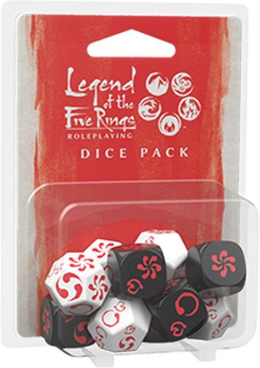 Asmodee Legend of the Five Rings RPG Dice Pack - EN