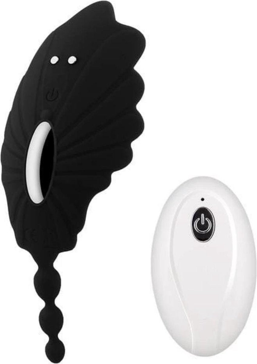 Vibrator met afstandsbediening - G spot vibrator – Clitoris vibrator - Koppel vibrator - Sex toys - Vibrators voor vrouwen - Dildo - Zwart