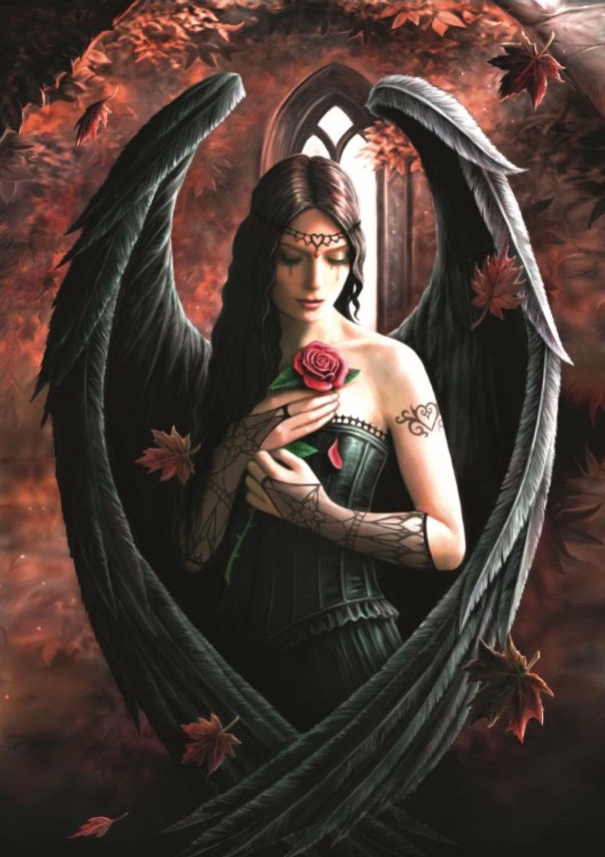 Angel Rose Bluebird  legpuzzel Anne Stokes 1000 stukjes