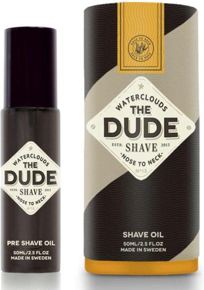 Waterclouds The Dude Shave Shave Oil