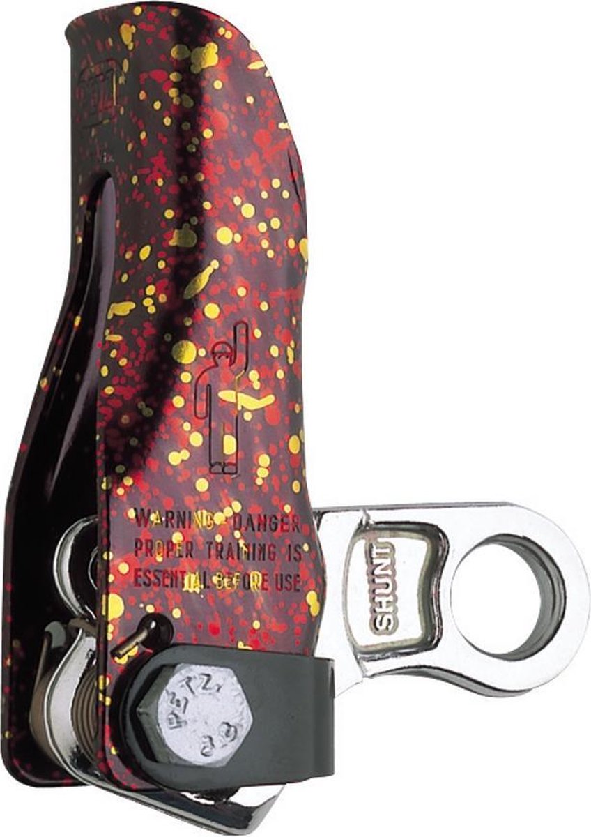 Petzl Shunt stijgklem bruin/rood