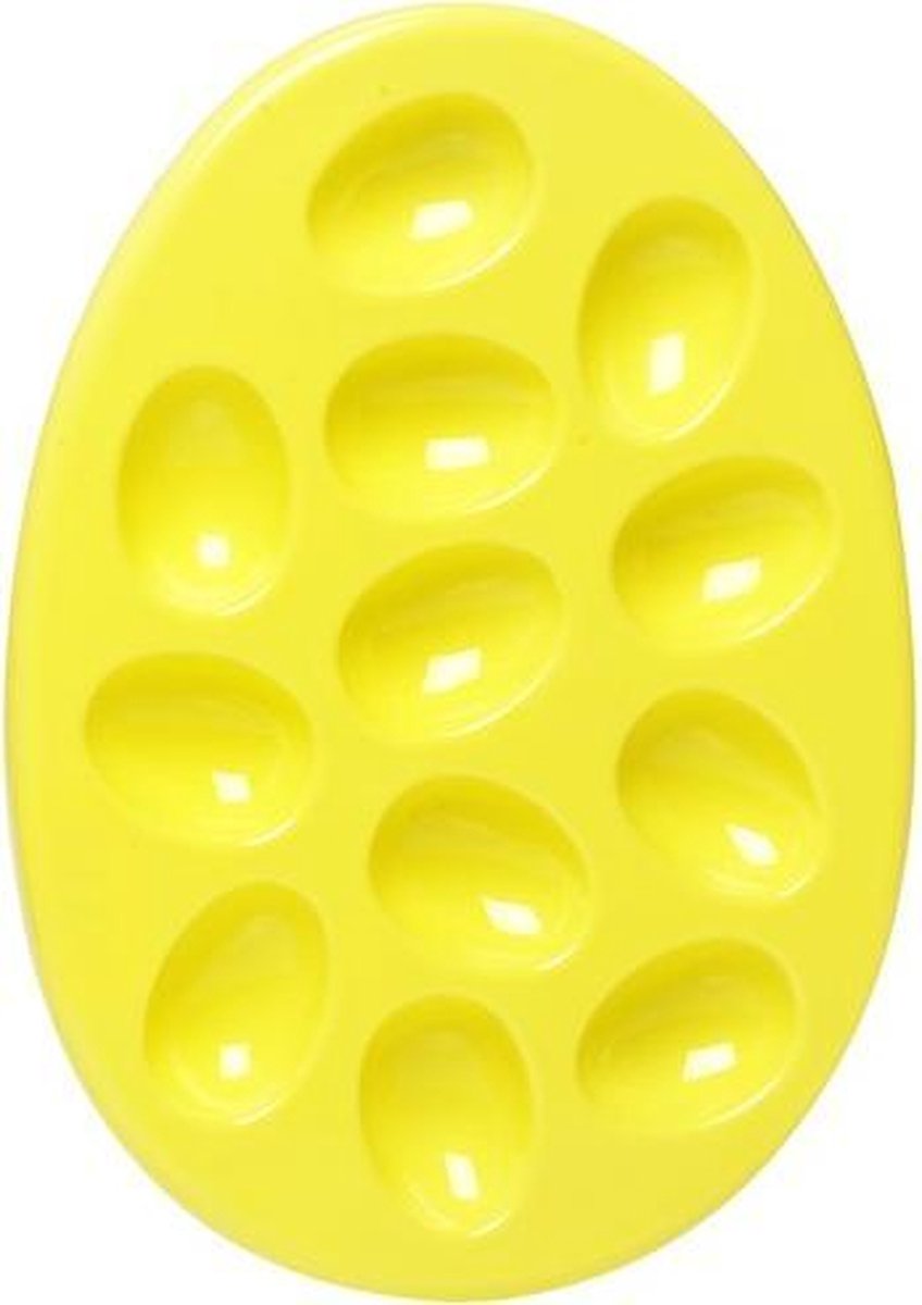 Eierschaal 30x22x2cm plastic