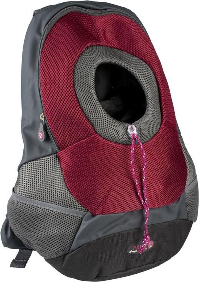 Ebi Draagzak maria crazy paws nylon Bordeaux M - 41