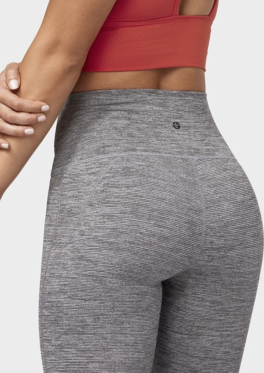Essential high line legging - stone melange Size : XL