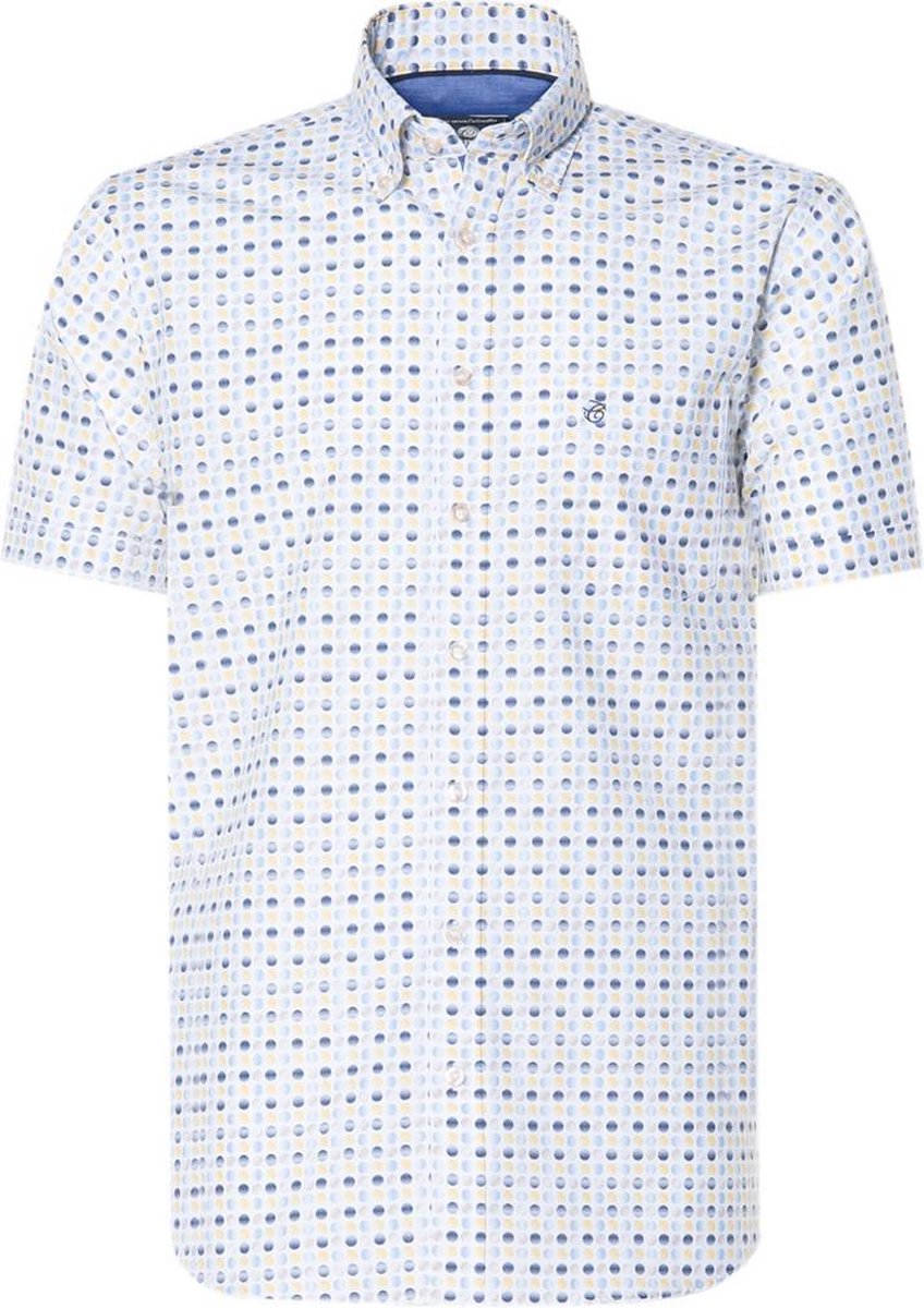 Campbell Classic Casual Overhemd Heren korte mouw