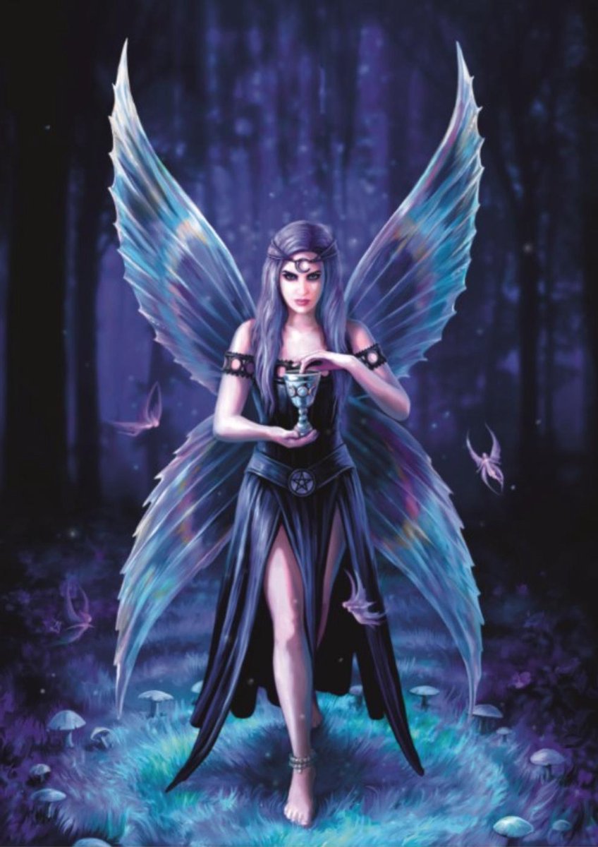 Enchantment Anne Stokes Bluebird legpuzzel 1000 stukjes