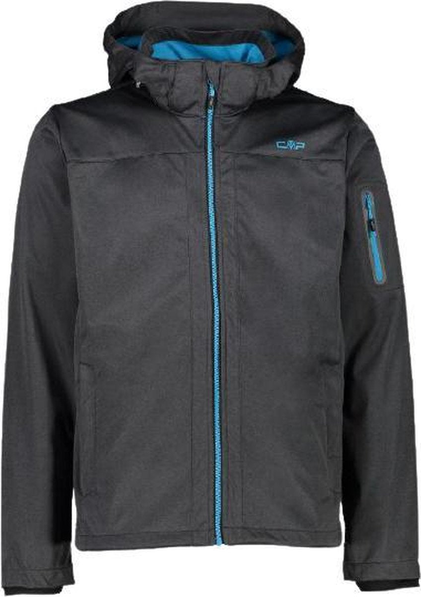 Cmp Outdoorjas Softshell Heren Polyester Zwart Maat Xxl