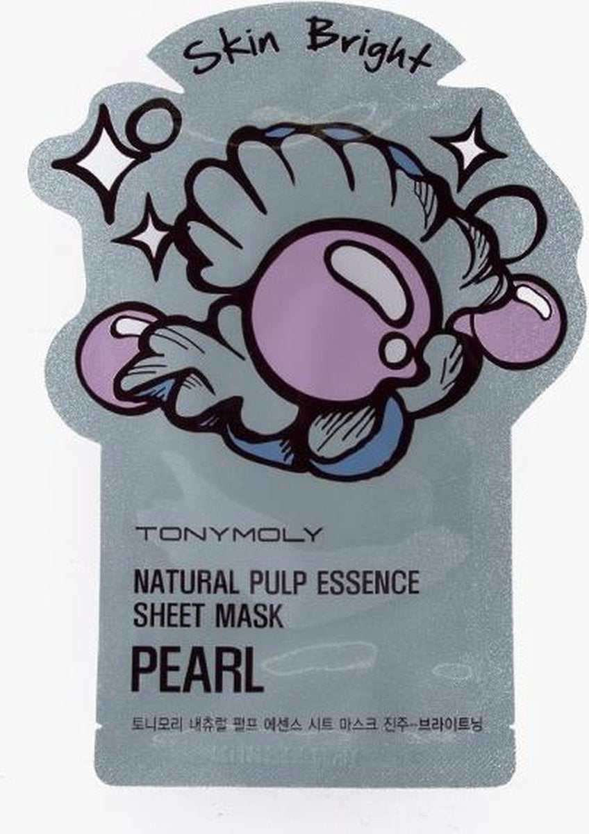 TonyMoly Natural Pulp Essence Sheet Mask Pearl