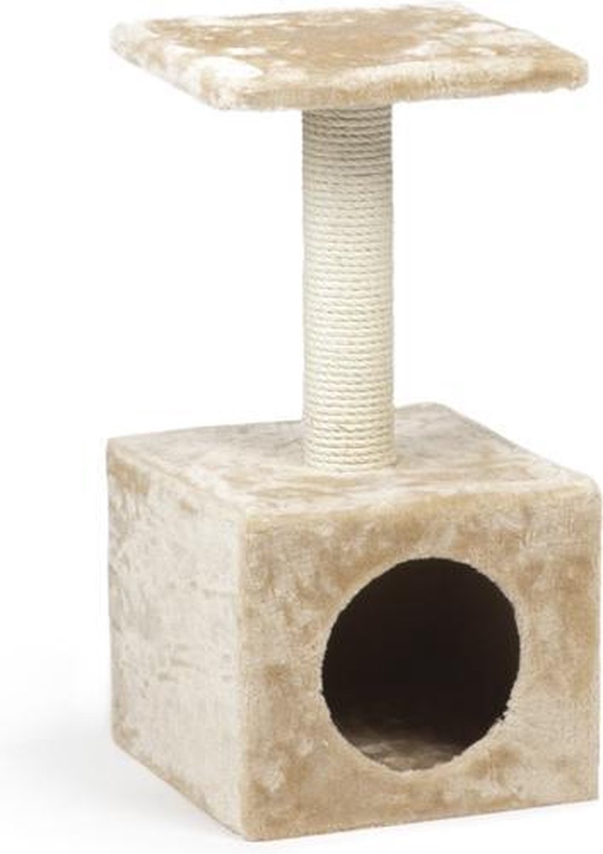 Beeztees Christa Krabpaal - Beige - 30 x 30 x 60 cm