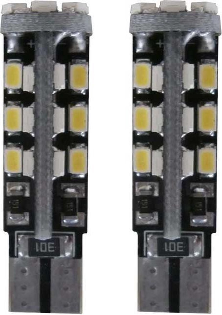30 SMD Canbus LED W5W-T10
