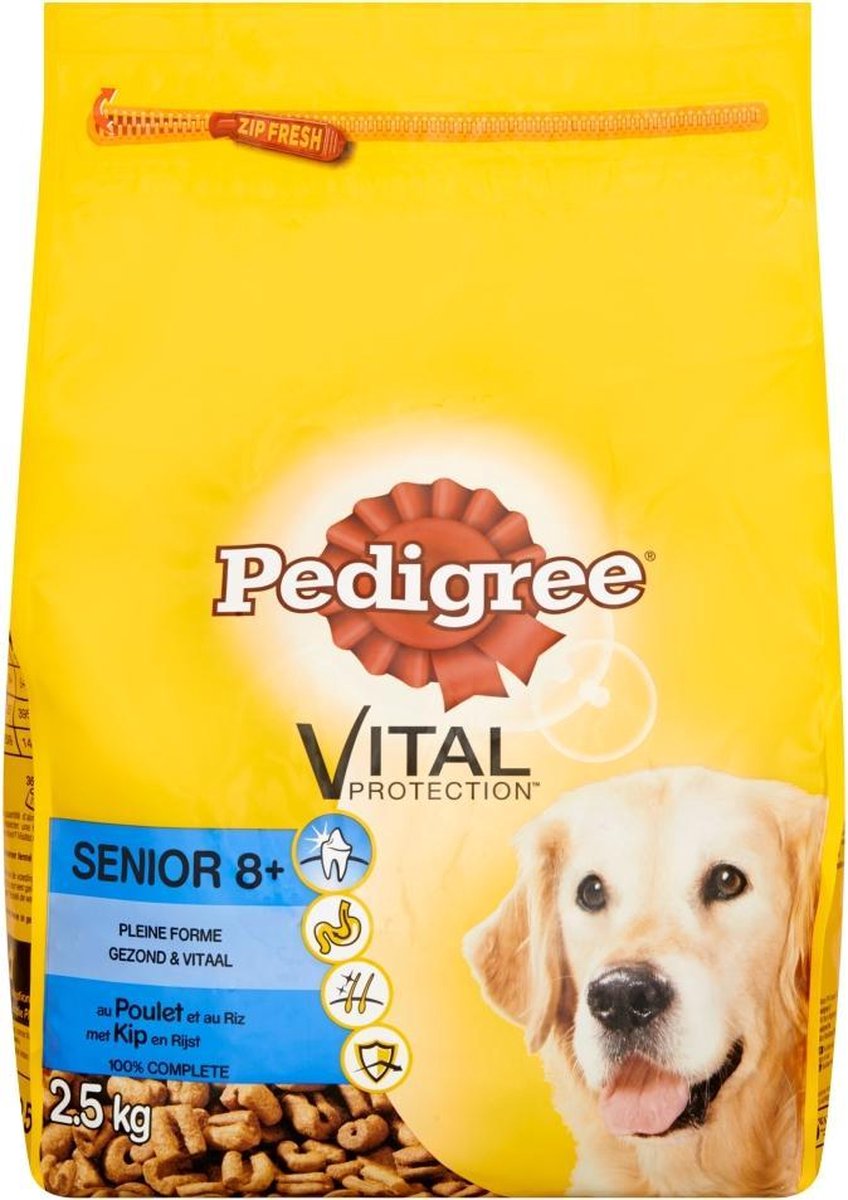 Pedigree Droog Senior Kip/Rijst - 2