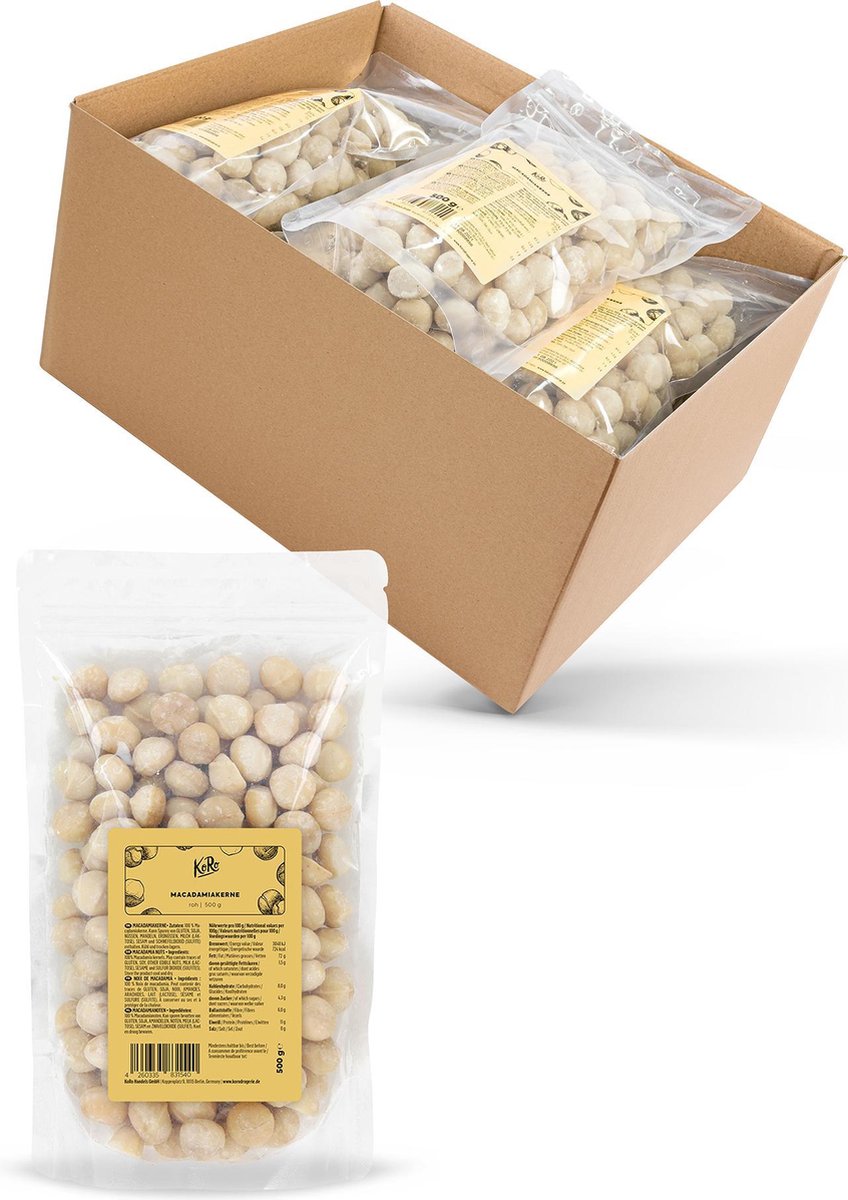 KoRo | Macadamianoten | 10 x 500 g