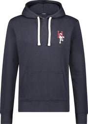 Haze&Finn Hooded Sweater Navy Blauw (MC15-0410 - Navy)