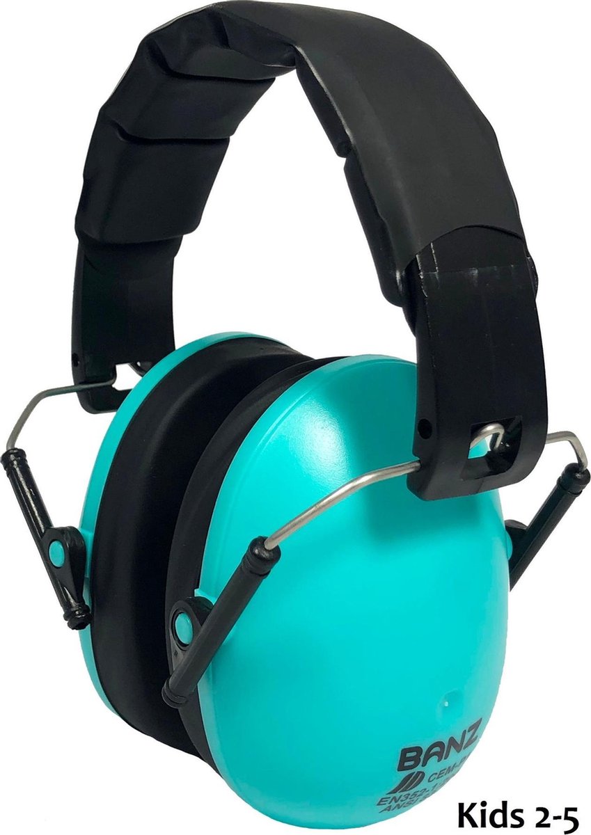 Banz - Kidz Earmuffs Turquoise - (2-10 jaar)