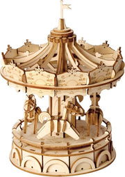 ROBOTIME 3D Wooden Puzzle TG-404 Merry-Go-Round