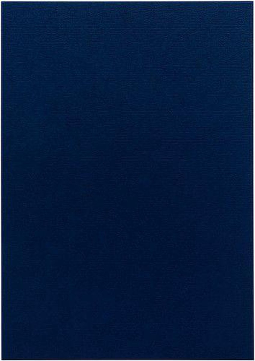 papicolor papier marineblauw a4 formaat - 12 vellen