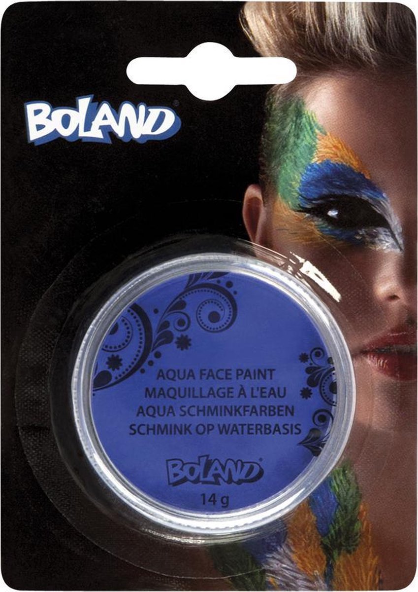 St. Potje Schmink Op Waterbasis Blauw (16 G)