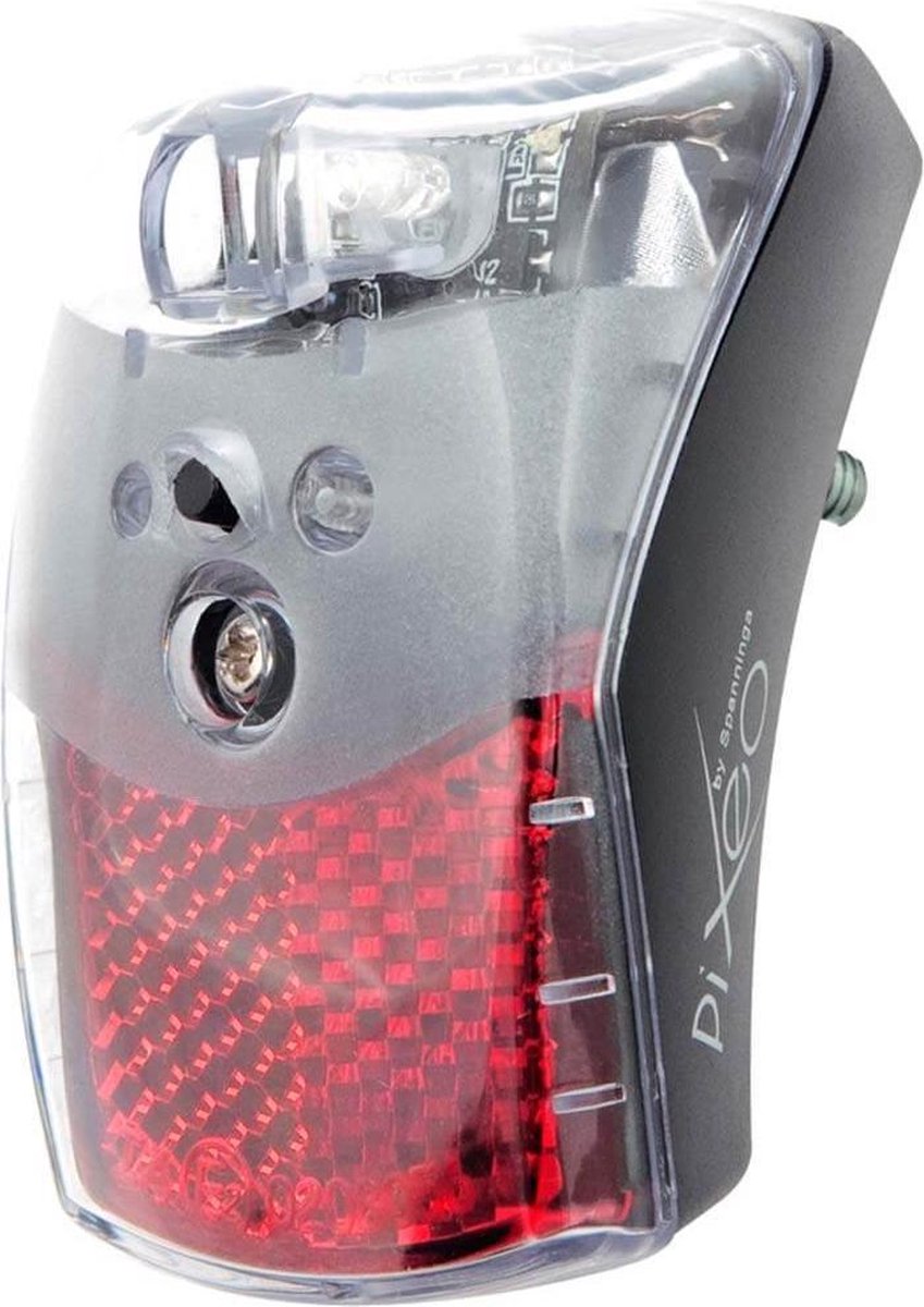 Spanninga Pixeo Fiets achterlicht - Batterij