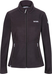 Floreo III wandelfleece met een gemiddeld gewicht en rits over de volle lengte van Regatta voor dames met antipluisafwerking