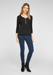 S.oliver shirt Zwart-36 (Xs-S)