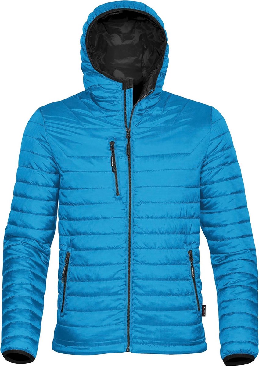 Stormtech Heren Zwaartekrachtkap Thermisch Winterjasje (Duurzaam Waterbestendig) (Blauw/Zwart)