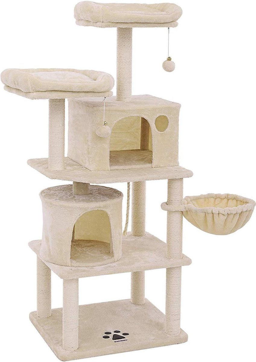 Nancy's Klimboom Voor Katten - Krabpaal - Kattenhuis Met Hangmat - Kattenboom XL - Kattenhuis - Krabpaal - Krabpalen voor Katten