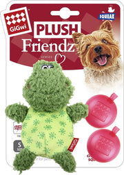 GiGwi Hondenspeelgoed GIG PLUSH FRIENDZ Kikker Groen 14 cm