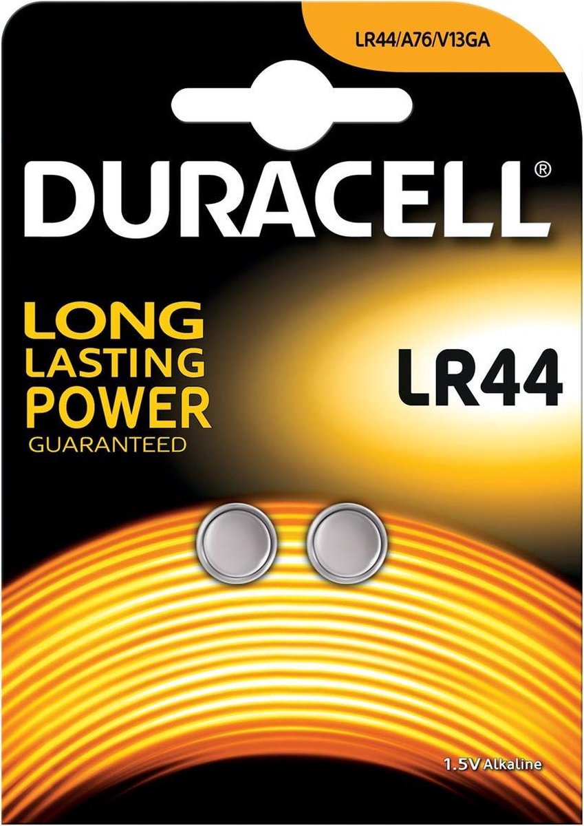 34x Duracell knoopcel Electronics LR44