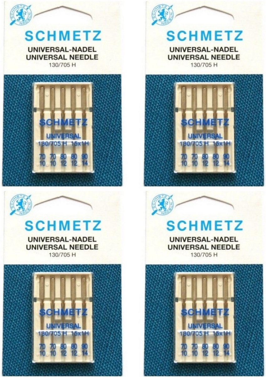 Schmetz machinenaalden assorti 70-90 (5 naalden) universeel