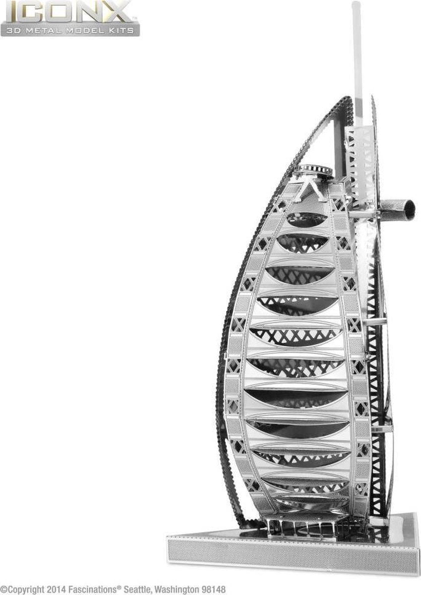 Metal earth Iconx Burj Al Arab - Bouwpakket