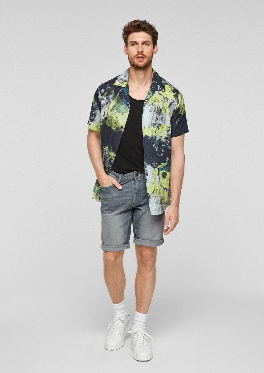 Q/S Designed by Heren Jeans Short - Maat W33