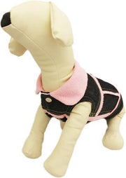 Bodywarmer in de kleur roze van spijkerstof - XXL ( rug lengte 35 cm