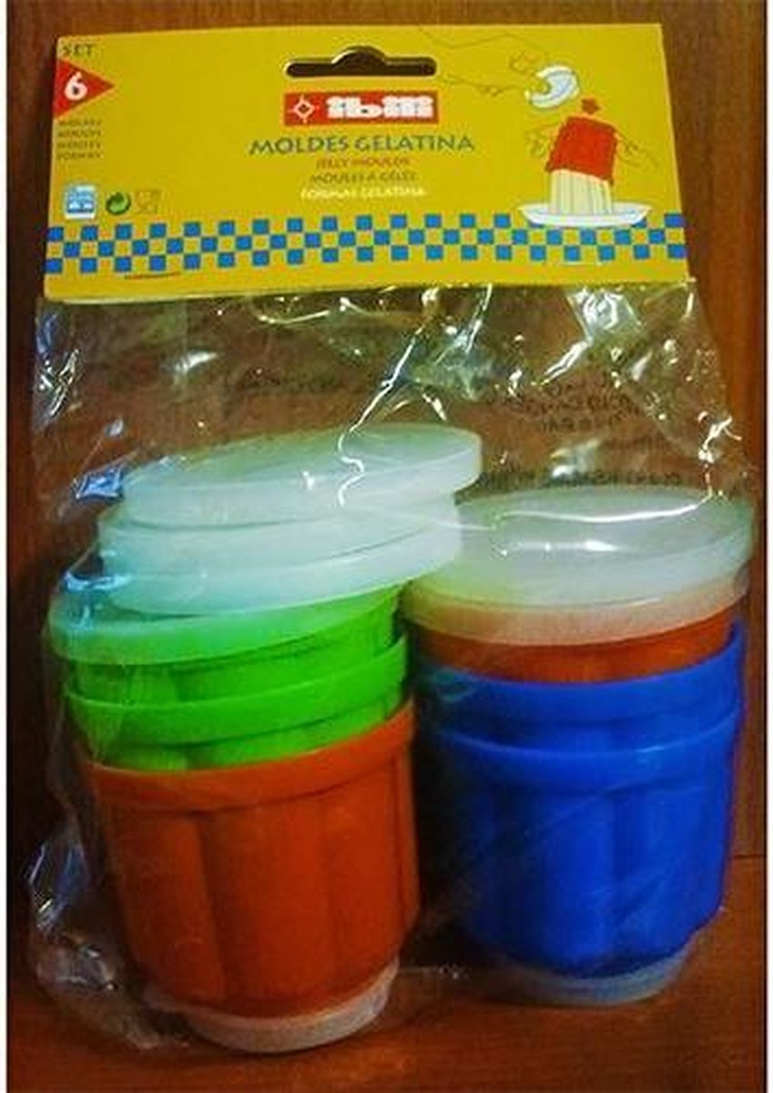 Set van 6 puddingvormpjes - Ibili