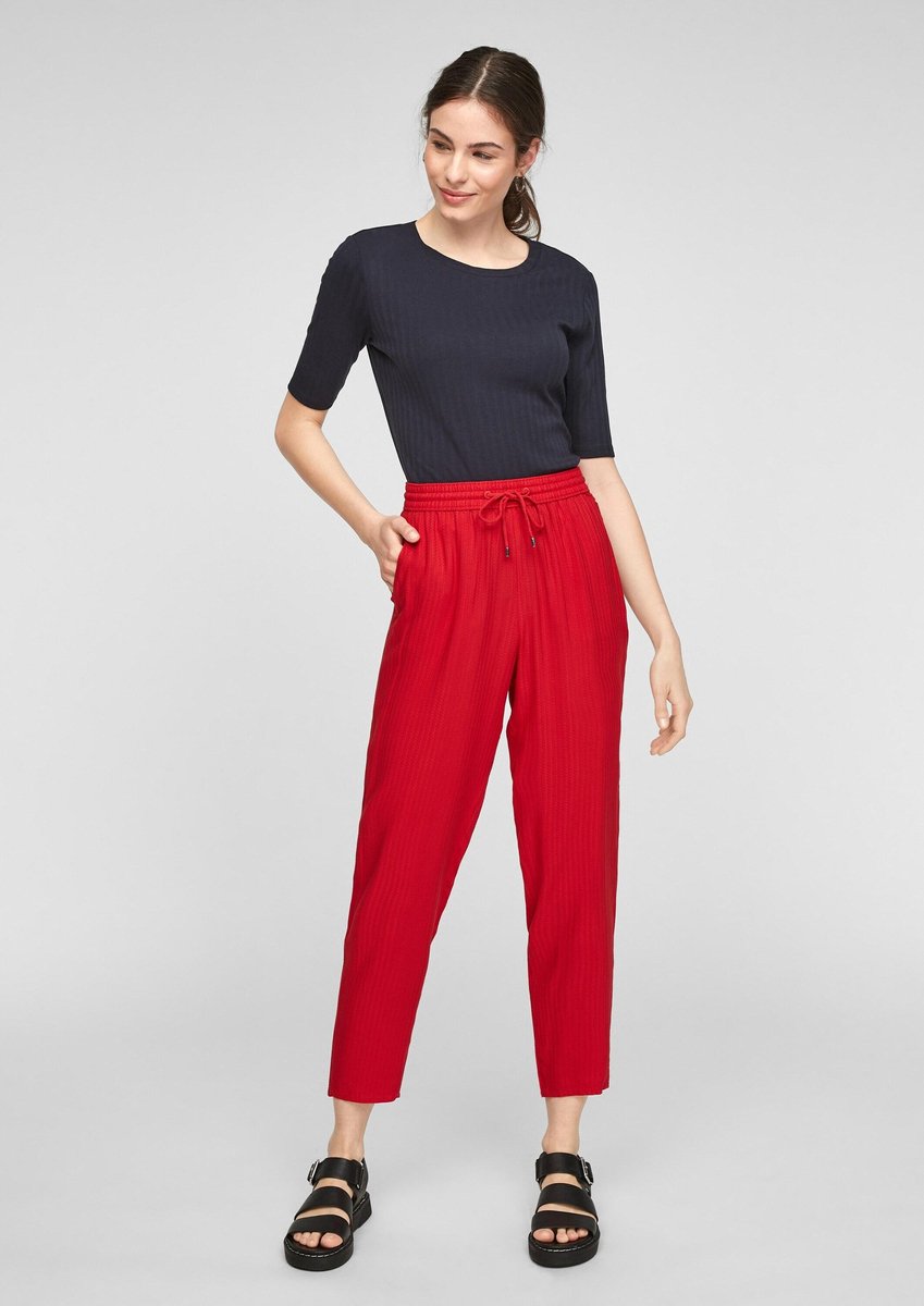 S.oliver broek Rood-38