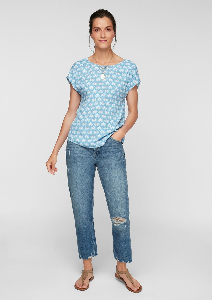 S.oliver blouse Wit-36 (S)