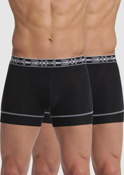DIM 3D Flex Stay & Fit Heren Boxershort - 2-pack - Zwart Zwart - Maat M
