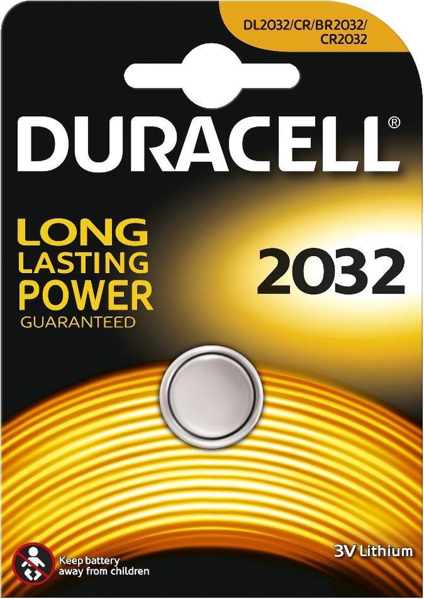 Duracell 2032 Single-use battery CR2032 Lithium 3 V