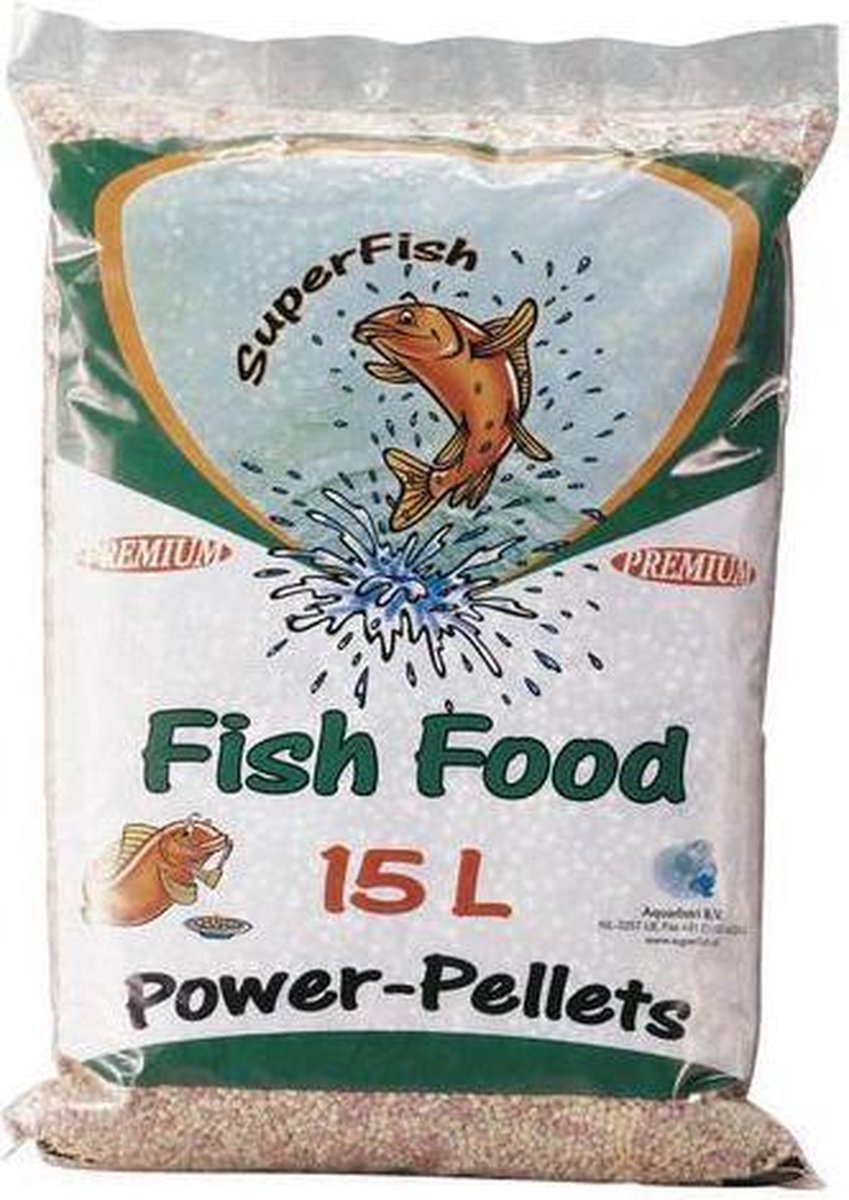 Superfish Power Pellet Zak - 15 Liter