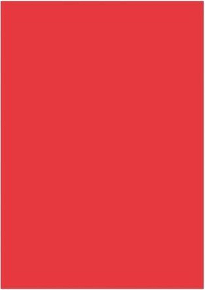 Papier Kangaro A4 120grs rood - pak 100 vel