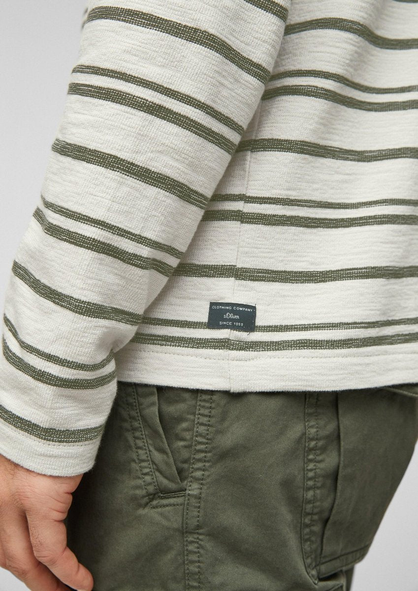 S.oliver shirt Offwhite-L