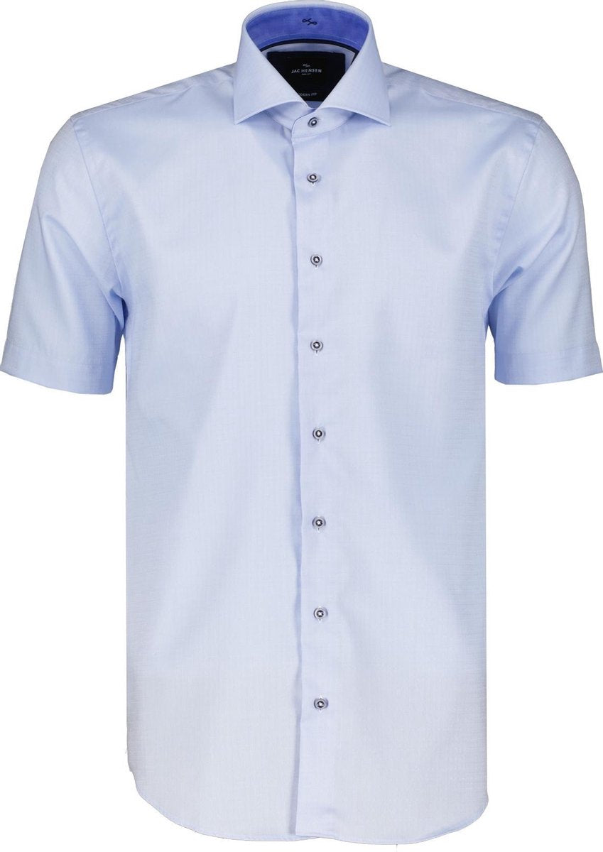 Jac Hensen Overhemd - Modern Fit - Blauw - 48