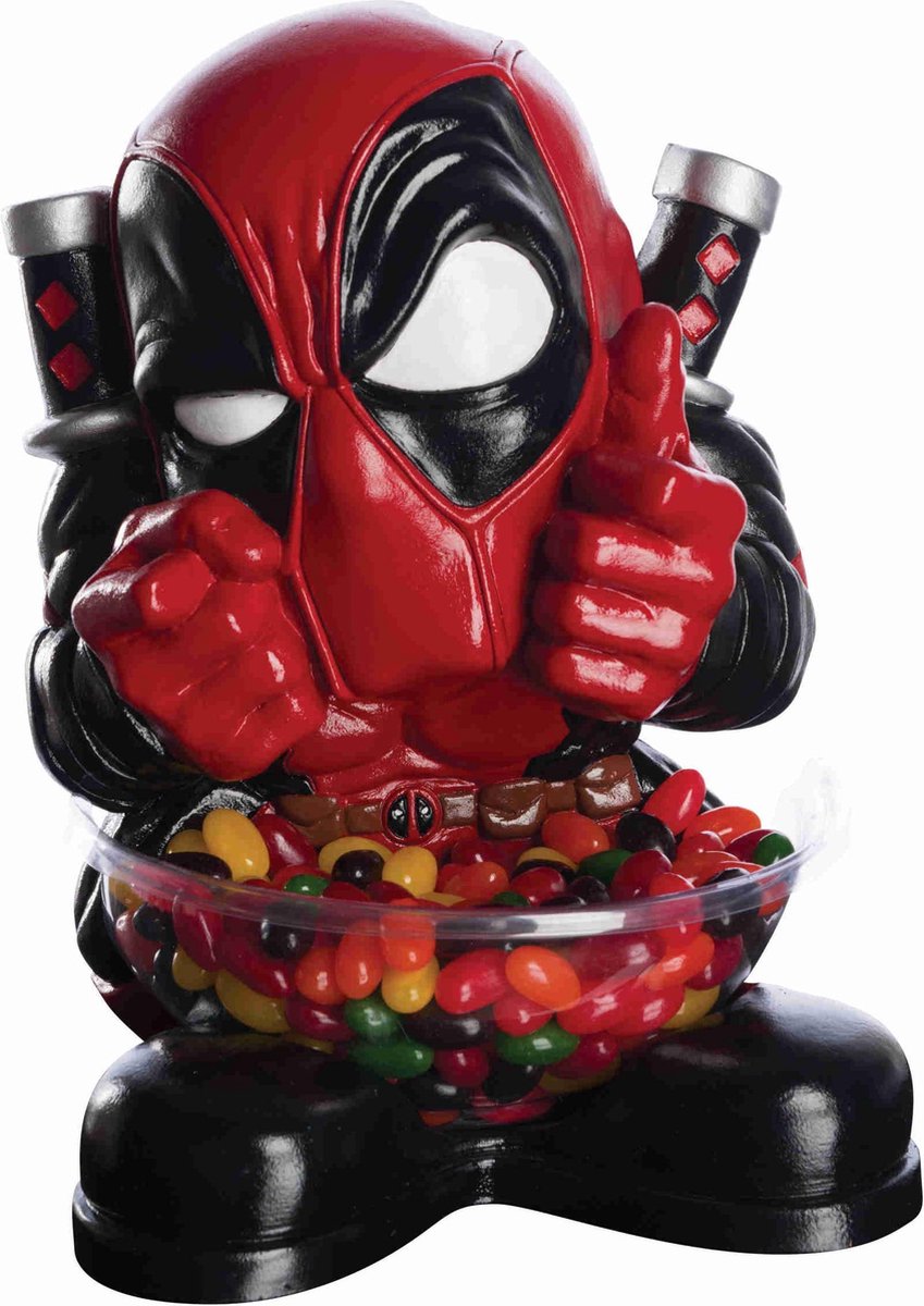 RUBIES FRANCE - Mini Deadpool snoeppot - Decoratie > Tafeldecoratie beeldjes
