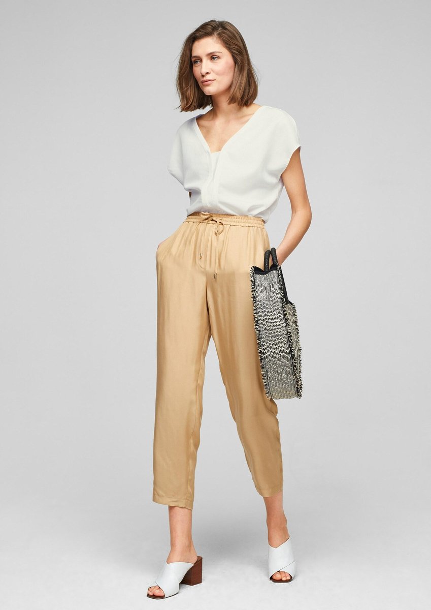 S.oliver Black Label blouse Offwhite-42 (M)