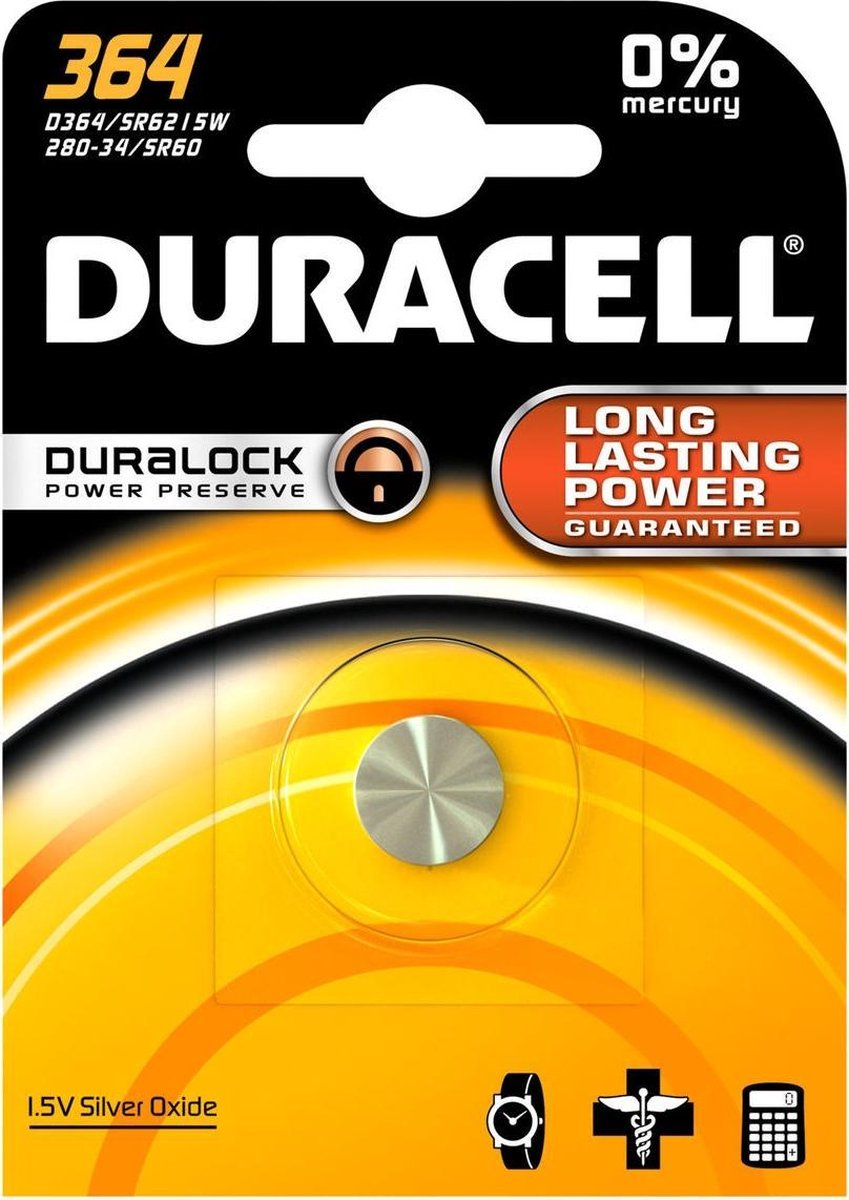 Duracell Uurwerken 364 1CT