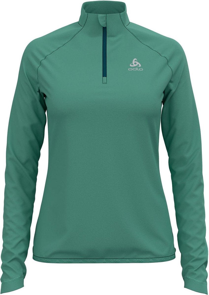 Odlo 541791 Carve Light 1/2 Zip  Groen Maat M