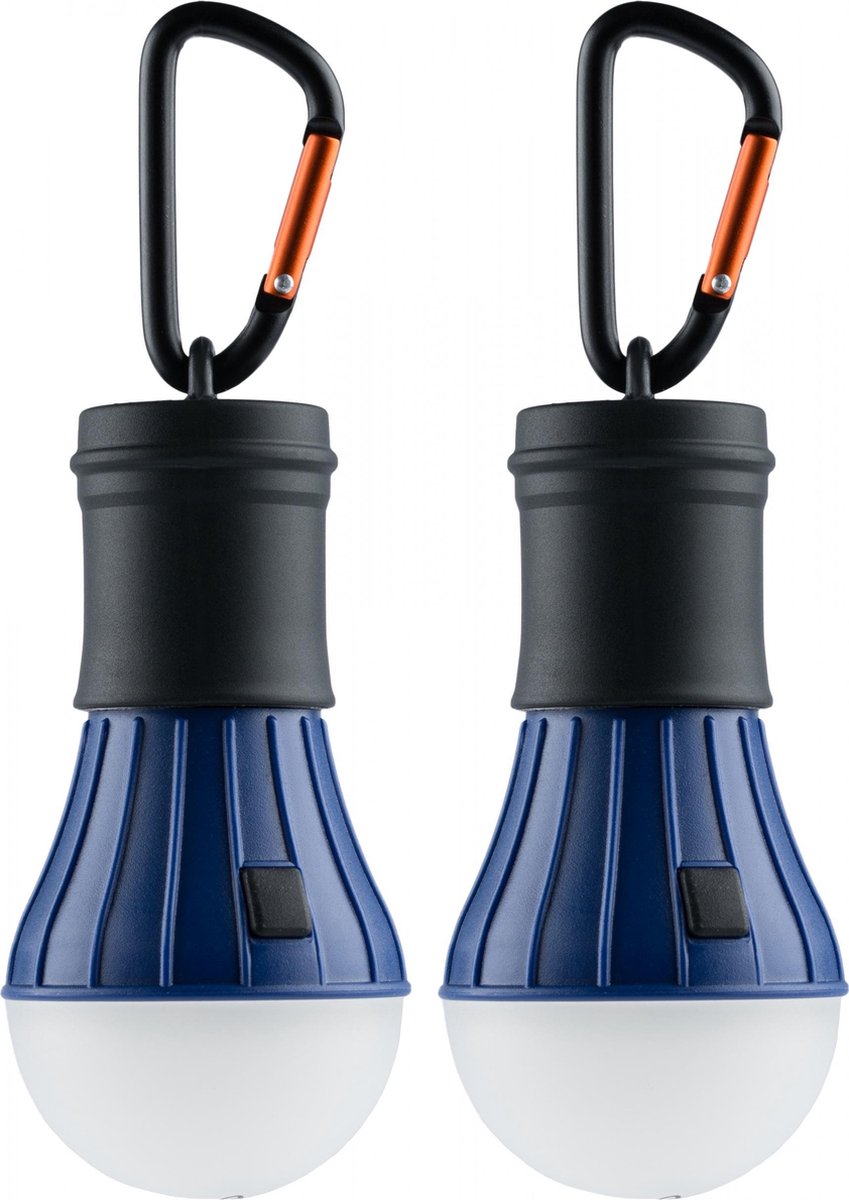 Acecamp Tent Lamp Led Met Karabijnhaak Blauw 2 Stuks