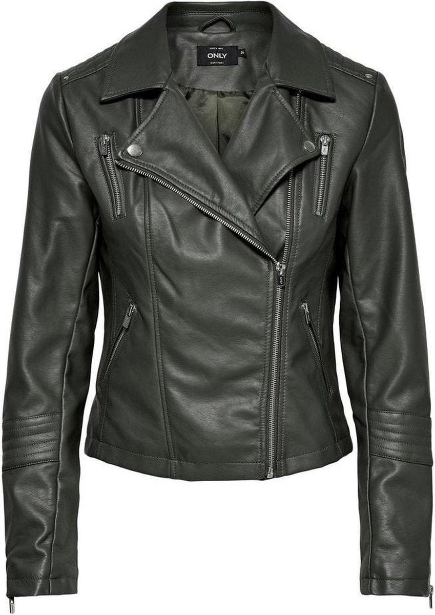 Onlgemma Faux Leather Biker Otw Noos 15153079 Beluga